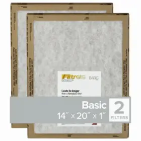 FPL05-2PK-24 3M COMPANY Pack Flat Pan Filter