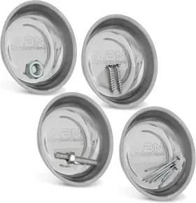 809959 ABN Magnetic Tool Tray Steel Bowl Screws Bolts