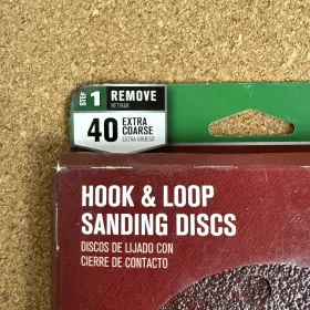 07080 ACE Hook Loop Sanding Disks #2 07080 ACE Hook Loop Sanding Disks #2