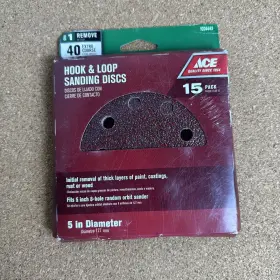 07080 ACE Hook Loop Sanding Disks 07080 ACE Hook Loop Sanding Disks