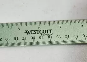 14174 ACME UNITED CORPORATION Westcott Anodized Ruler #2 14174 ACME UNITED CORPORATION Westcott Anodized Ruler #2