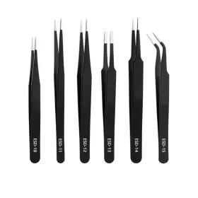 AFB6 AFLICT Precision Tweezers Set Anti Esd Kit AFB6 AFLICT Precision Tweezers Set Anti Esd Kit