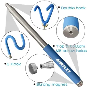 POLE-3HOOK AHRYLXY Telescoping Tool Magnetic Hooks Telescopic #2 POLE-3HOOK AHRYLXY Telescoping Tool Magnetic Hooks Telescopic #2