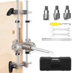 768825253475 AIGREAT Mortise Lock Jig Door Hole Opener Kit 768825253475 AIGREAT Mortise Lock Jig Door Hole Opener Kit