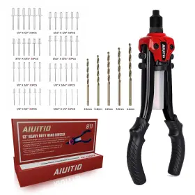 767700980529 AIUITIO Rivet Pop Drill Bits Han Kit