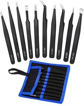 Suvelam ALITAMEI Tweezers Precision Set Easily Esd Anti Suvelam ALITAMEI Tweezers Precision Set Easily Esd Anti