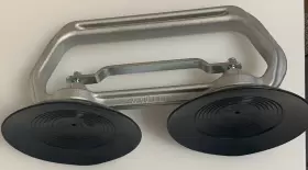 A-1867 ALL VAC INDUSTRIES Double Suction Cup Vacu #3 A-1867 ALL VAC INDUSTRIES Double Suction Cup Vacu #3