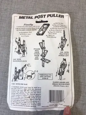 T-post ALLEN Tool Fence Puller Great Farm Ranch #2
