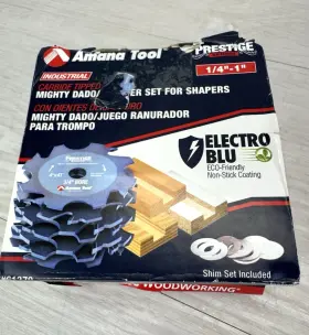 61370 AMANA Mighty Dado Groover Set Carbide Tipped 61370 AMANA Mighty Dado Groover Set Carbide Tipped