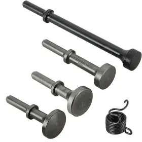 Amgsh Mgs250106-1 5 Pcs 0.401 Inch 10mm Shank Smoothing Air Hammer Chisel Bit Heavy Duty