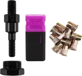 US-1-4-20 AMJOY Aina Rivet Nut Tool Mandrel Set Spare