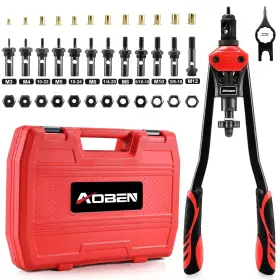 AB7002-16 AOBEN Rivet Nut Setter Mandrels Rivnuts Kit
