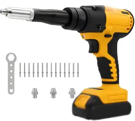 BS001 APMIEXYO Cordless Rivet Gun Dewalt Battery Electric Pop BS001 APMIEXYO Cordless Rivet Gun Dewalt Battery Electric Pop