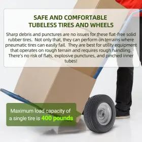 810071110115 AR-PRO Solid Flat Tire Wheel #3 810071110115 AR-PRO Solid Flat Tire Wheel #3