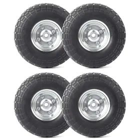810071110337 AR-PRO Solid Rubber Tire Wheels Flat Fre