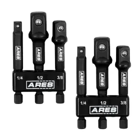 22048 ARES Impact Socket Adapter Set Drill 22048 ARES Impact Socket Adapter Set Drill