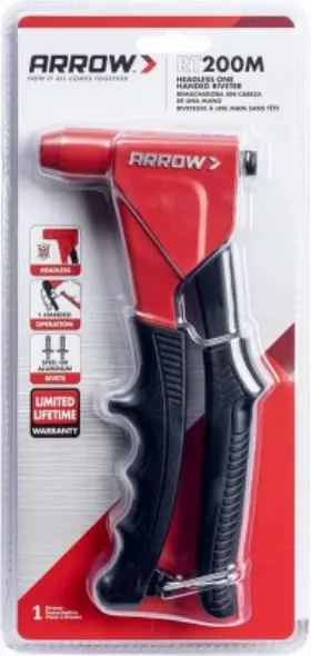 RT200M ARROW FASTENER CO LLC Pack Headless Rivet Tool Manual
