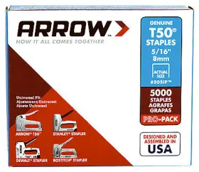 505IP ARROW FASTENER CO LLC Staples 505IP ARROW FASTENER CO LLC Staples