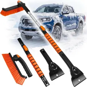 AD-04968 ASLY YARDMNGSTER Snow Brush Scraper Car Wi AD-04968 ASLY YARDMNGSTER Snow Brush Scraper Car Wi