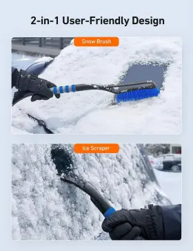 SN1P0BL ASTROAI Snow Brush Scrapers Car Windshield #2 SN1P0BL ASTROAI Snow Brush Scrapers Car Windshield #2