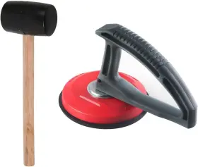 JJA002 AUCUQU Floor Gap Fixer Tool Hammer Grip Suction Cup JJA002 AUCUQU Floor Gap Fixer Tool Hammer Grip Suction Cup