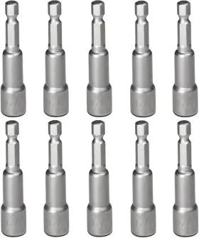 240819T AUNIWAIG Drill Bit Set Magnetic Nut Setter Driver Hex