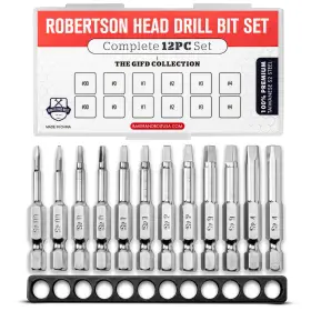 3G-O0R6-O2F3 BAKER AND BOLT Drill Bit Set Robertson Square