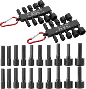 MPRF022B402 BATES CHOICE Power Nut Driver Set Hex Shank MPRF022B402 BATES CHOICE Power Nut Driver Set Hex Shank