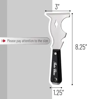 PS101 BATES CHOICE Paint Scraper Painters Tool Wood #2