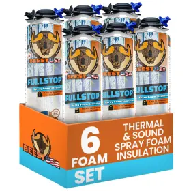 810148644062 BEEST Pack Spray Foam Insulation Board Acoustic
