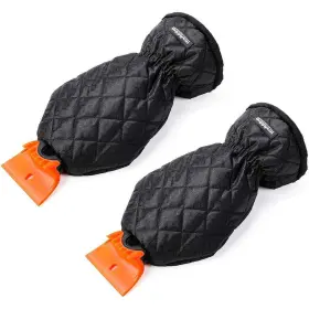 11231 BIRDROCK HOME Scraper Mitts Glove Car Windshield Brush