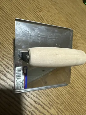 12-593 BON Concrete Groover Radius Wood Handle 12-593 BON Concrete Groover Radius Wood Handle