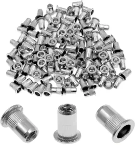 JR0041 BONSICOKY Rivet Nuts Steel Flat Head JR0041 BONSICOKY Rivet Nuts Steel Flat Head