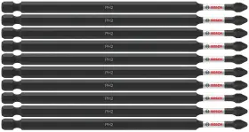 Bosch Itph26b Impact Screwdriver Bits 10 Pack 6 Inch Phillips #2 Heavy Duty Torsion Bosch Itph26b Impact Screwdriver Bits 10 Pack 6 Inch Phillips #2 Heavy Duty Torsion