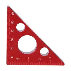 KOIEAMMWZ9378PFG ANGLE Koieam Triangle Ruler Right Alloy