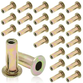 2207250001 STEEL Moicstiy Grip Rivet Nuts Bulbed Shank Zinc