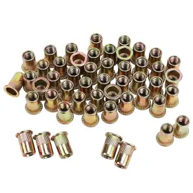 L3002-UNCZ-V1 STEEL Precihw Carbon Rivet Nut Flat Head Rivnut