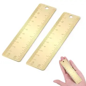 2NAKCRTPH COPPER Psyqtsuary Straight Ruler Measuring 2NAKCRTPH COPPER Psyqtsuary Straight Ruler Measuring