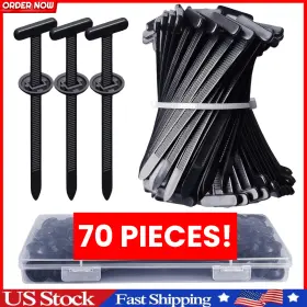 TIE02 Cable Tie Buckle Locking Holder Pin