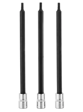 HB03-3L BRAZEN Hex Bit Socket Allen Driver Pack Drive