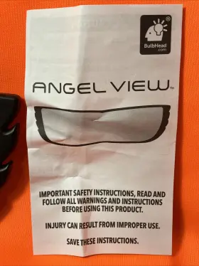 L22-1722 BULB HEAD Rear View Mirror Angel Tv Angle Clip #2