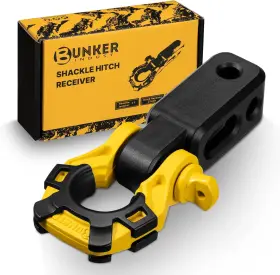 Bi-hr-blk-frd BUNKER INDUST Shackle Hitch Receiver Ring Bi-hr-blk-frd BUNKER INDUST Shackle Hitch Receiver Ring