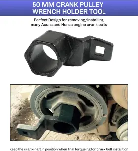 KTLXTJ0001 BYLIKEHO Crankshaft Pulley Removal Tool Car #3 KTLXTJ0001 BYLIKEHO Crankshaft Pulley Removal Tool Car #3