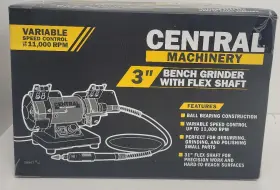 58967 CENTRAL MACHINERY Bench Grinder Iob 58967 CENTRAL MACHINERY Bench Grinder Iob