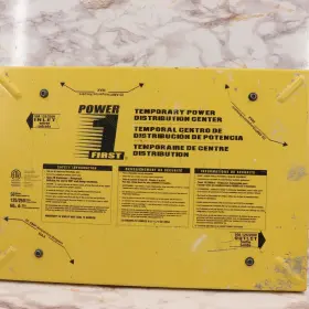 6506 CEPHAS Temporary Power Distribution Box
