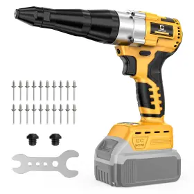 SKU0708 CERYCOSE Cordless Rivet Gun Dewalt Battery Brushless SKU0708 CERYCOSE Cordless Rivet Gun Dewalt Battery Brushless