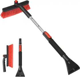 240803 CGLEAM Snow Brush Scraper Car Windshield Vertical 240803 CGLEAM Snow Brush Scraper Car Windshield Vertical