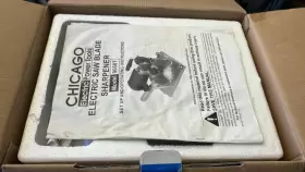 96687 CHICAGO ELECTRIC Saw Blade Sharpener Volt #3