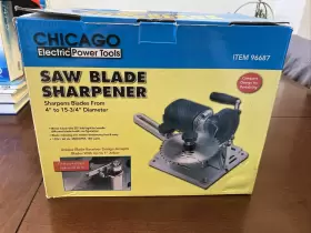 96687 CHICAGO ELECTRIC Saw Blade Sharpener Volt