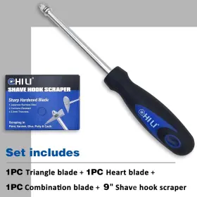 313111358336 CHILI TOOLS Steel Shave Hook Set Painting Paint #2